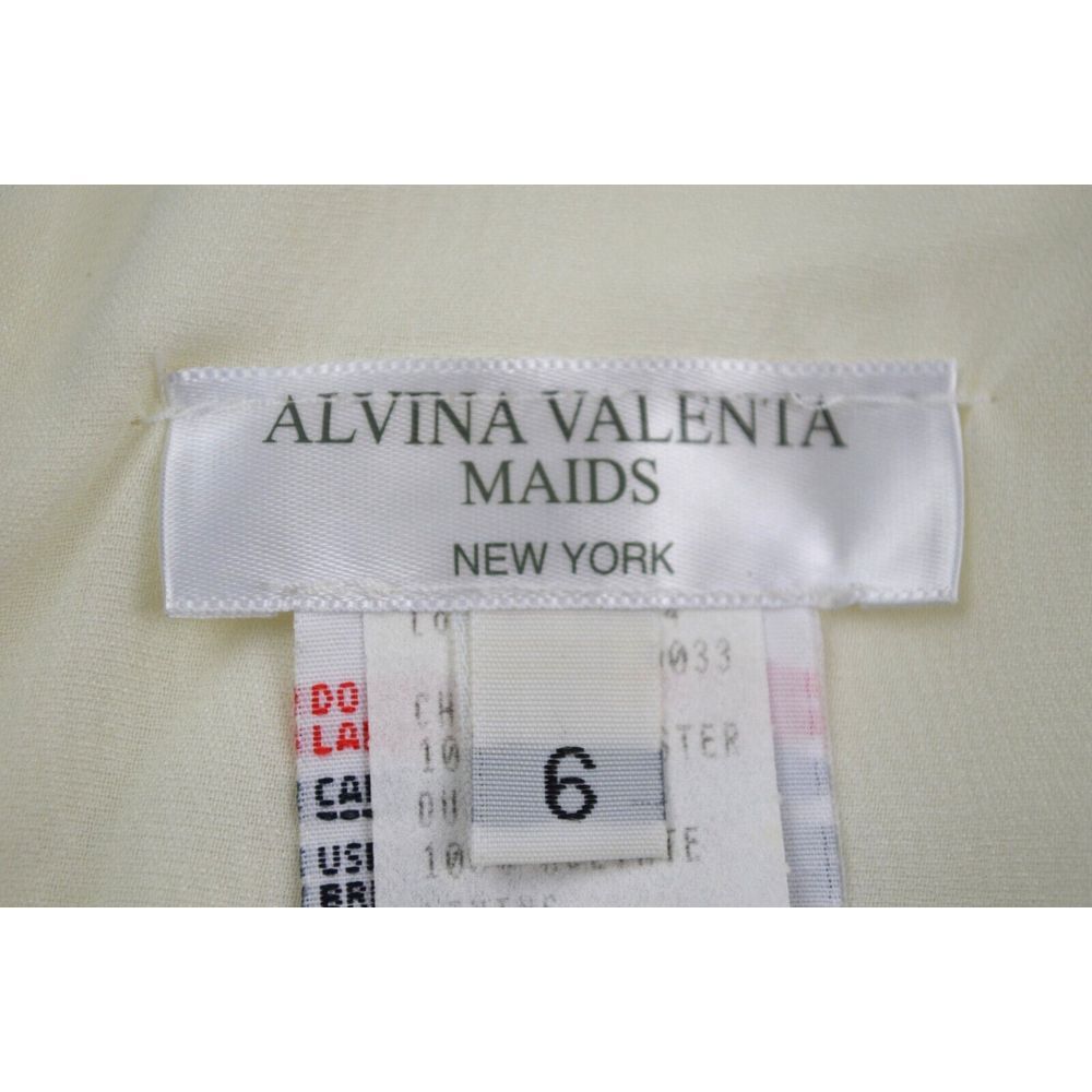 Alvina Valenta Maids Sleeveless Chiffon Mini Dress Women's Size 6 - Picture 11 of 13